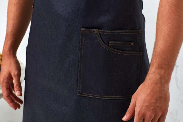 PR134 ȘORȚUL 'DISTRICT' WAXED LOOK DENIM - imagine 3