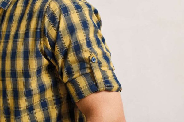 PR250 CĂMAȘA 'MULLIGAN' CHECK - MEN'S LONG SLEEVE COTTON - imagine 3
