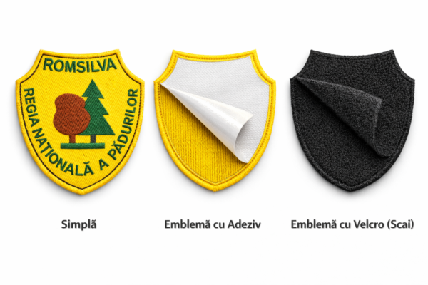 EMBLEMĂ BRODATĂ ROMSILVA - imagine 2