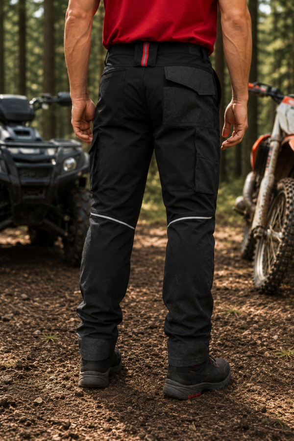 R473X-Pantaloni OFF-ROAD Softeshell Impermeabili - imagine 2